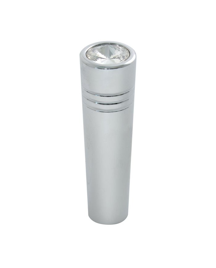 GG92862 - 2-1/4" CR. ALUM. TOGGLE SWITCH EXTEN. W/CLEAR CRYSTAL FOR KW