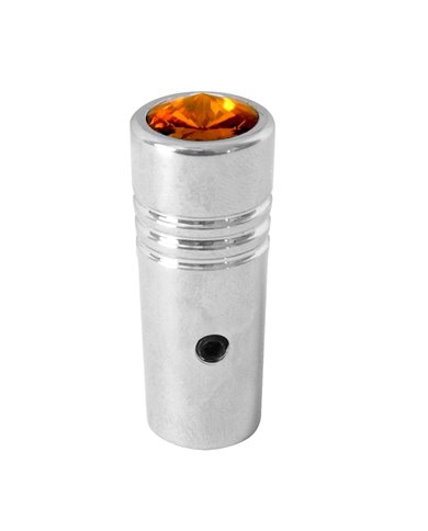 GG93000 - 1-5/8" CR. ALUM. TOGGLE SWITCH EXTEN. W/AMBER CRYSTAL FOR FLT GG93000 - 1-5/8" CR. ALUM. TOGGLE SWITCH EXTEN. W/AMBER CRYSTAL FOR FLT