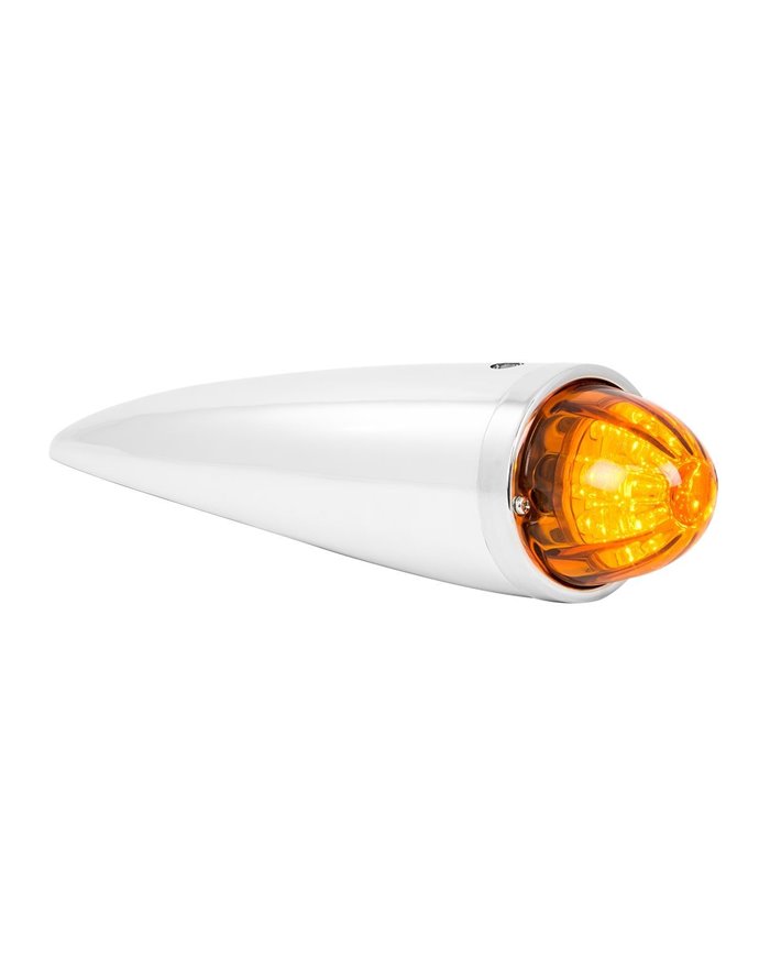 GG93062 - CAB AM LED LIGHT W/WATERMELON D. AMBER GLASS LENS W/O VISOR GG93062 - CAB AM LED LIGHT W/WATERMELON D. AMBER GLASS LENS W/O VISOR