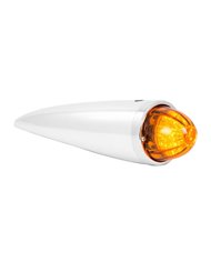GG93062 - CAB AM LED LIGHT W/WATERMELON D. AMBER GLASS LENS W/O VISOR