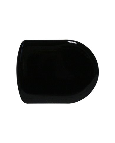 GG93121 - D-SHAPE BLACK GLOSSY STICKER GG93121 - D-SHAPE BLACK GLOSSY STICKER