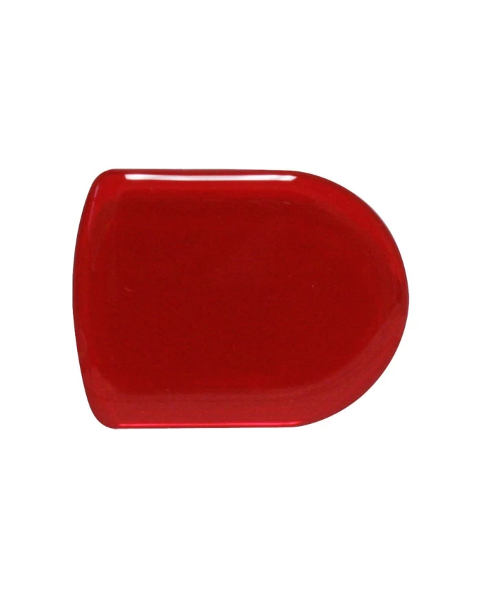GG93125 - D-SHAPE RED GLOSSY STICKER