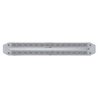UP37667-Dual 14 LED 12" Turn Signal Light Bars - Amber LED/Clear Lens