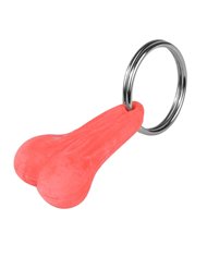 GG93353 - PINK RUBBER BIG BALLZ KEY CHAIN