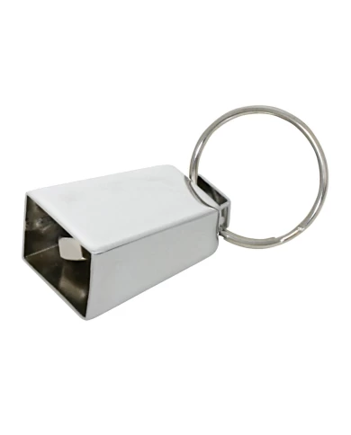 GG93359 - CR. MINI COW BELL KEY CHAIN GG93359 - CR. MINI COW BELL KEY CHAIN