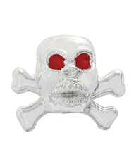 GG93402 - CR. SKULL VALVE STEM COVER W/RED EYES SET OF 4 GG93402 - CR. SKULL VALVE STEM COVER W/RED EYES SET OF 4