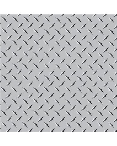 GG93451 - CR. PLASTIC DIAMOND DECK PLATE 24"X47", INTERIOR USE ONLY GG93451 - CR. PLASTIC DIAMOND DECK PLATE 24"X47", INTERIOR USE ONLY