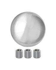 GG93494 - 2-1/4" CR. ALUMINUM GEAR SHIFT KNOB GG93494 - 2-1/4" CR. ALUMINUM GEAR SHIFT KNOB