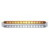 UP37671-Dual 14 LED 12" Light Bars - Amber & White LED/Amber & Clear Lens