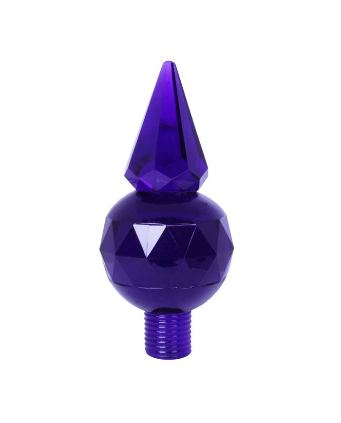 GG94604 - PURPLE PLASTIC CRYSTAL PYRAMID FOR BUMPER GUIDE GG94604 - PURPLE PLASTIC CRYSTAL PYRAMID FOR BUMPER GUIDE
