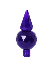 GG94604 - PURPLE PLASTIC CRYSTAL PYRAMID FOR BUMPER GUIDE GG94604 - PURPLE PLASTIC CRYSTAL PYRAMID FOR BUMPER GUIDE