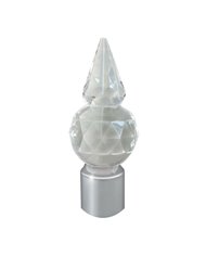 GG94654 - 1" S.S. BUMPER GUIDE W/CLEAR CRYSTAL PYRAMID GG94654 - 1" S.S. BUMPER GUIDE W/CLEAR CRYSTAL PYRAMID