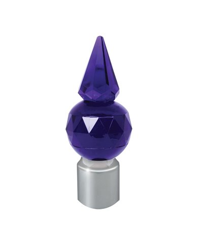 GG94655 - 1" S.S. BUMPER GUIDE W/PURPLE PLASTIC CRYSTAL PYRAMID GG94655 - 1" S.S. BUMPER GUIDE W/PURPLE PLASTIC CRYSTAL PYRAMID
