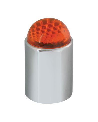 GG94730 - 1" CR. CAP & AMBER FULL MOON LENS FOR BUMPER GUIDE GG94730 - 1" CR. CAP & AMBER FULL MOON LENS FOR BUMPER GUIDE