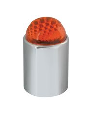 GG94730 - 1" CR. CAP & AMBER FULL MOON LENS FOR BUMPER GUIDE GG94730 - 1" CR. CAP & AMBER FULL MOON LENS FOR BUMPER GUIDE