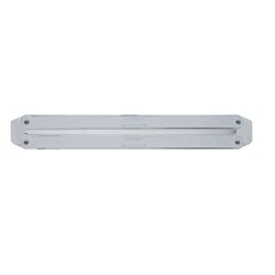 UP37675-Dual 14 LED 12" Turn Signal Light Bars - Amber LED/Chrome Lens