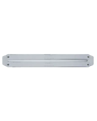 UP37677-Dual 14 LED 12" Light Bars - Amber & Red LED/Chrome Lens