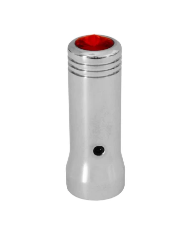 GG95225 - 2-1/4" CR. ALUM. SWITCH EXTEN. W/RED CRYSTAL FOR I & MACK GG95225 - 2-1/4" CR. ALUM. SWITCH EXTEN. W/RED CRYSTAL FOR I & MACK