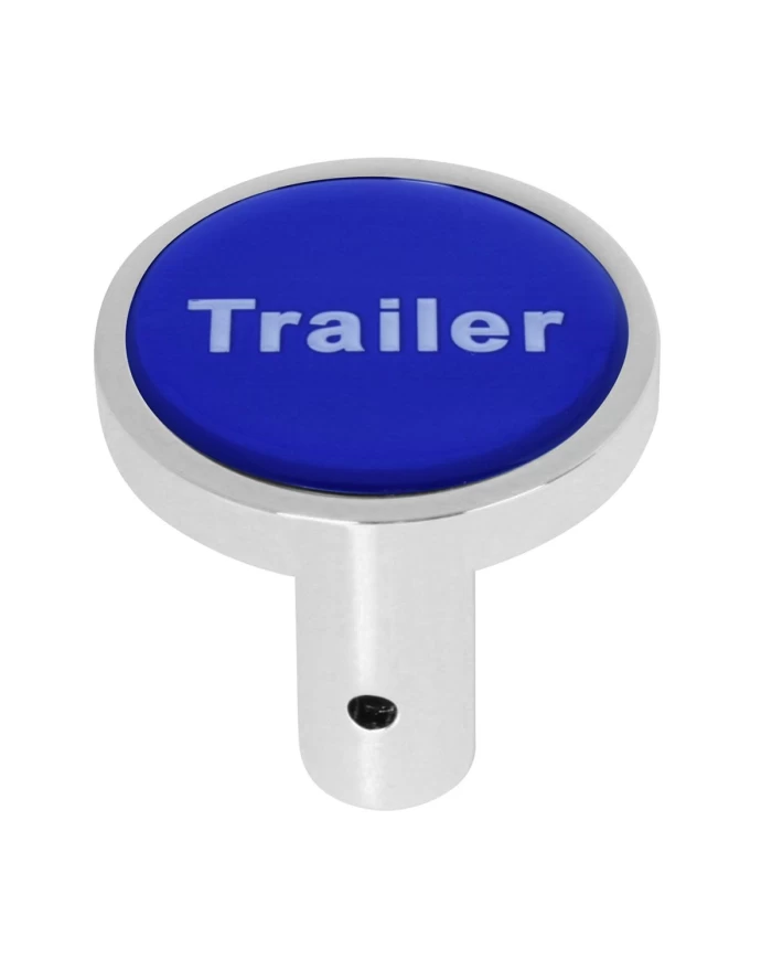 GG96283 - 1-23/32" PIN HOLE CR ALUM. AIR CONTROL KNOB W/GREEN TRAILER