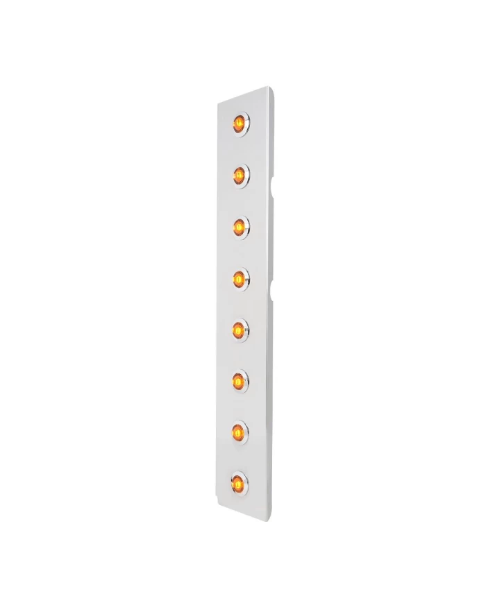 GG97445 - S.S. FRONT BREATHER PANEL W/1" MINI AMBER/AMBER/BEZEL LIGHT GG97445 - S.S. FRONT BREATHER PANEL W/1" MINI AMBER/AMBER/BEZEL LIGHT