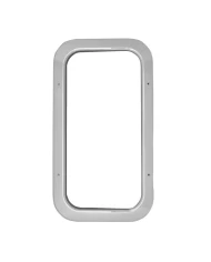 GG97578 - CR. PLASTIC INT. DOOR RECT. WINDOW TRIM FOR PETE 2005 UP GG97578 - CR. PLASTIC INT. DOOR RECT. WINDOW TRIM FOR PETE 2005 UP