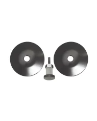 GG98100 - HANDY BUFF WHEEL HOLDER - 4" ROUND PLATE GG98100 - HANDY BUFF WHEEL HOLDER - 4" ROUND PLATE