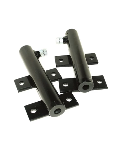 GG99000 - BLACK PAINTED STEEL WARNING FLAG HOLDER, 6-1/8" L GG99000 - BLACK PAINTED STEEL WARNING FLAG HOLDER, 6-1/8" L
