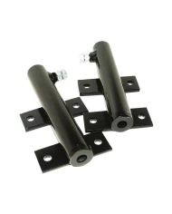 GG99000 - BLACK PAINTED STEEL WARNING FLAG HOLDER, 6-1/8" L