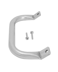 GG99091 - CR. STEEL INT.DOOR GRAB HANDLE W/ 2 S.S. SCREWS FOR PETE 06+
