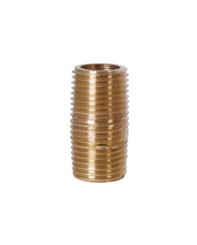 GG99420 - 1/8" BRASS CLOSE NIPPLE GG99420 - 1/8" BRASS CLOSE NIPPLE