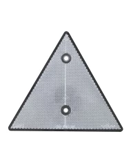 GG99552 - CLEAR TRIANGLE SHAPE TWO HOLE REFLECTOR, 6" (W) X 5-1/4" (H) GG99552 - CLEAR TRIANGLE SHAPE TWO HOLE REFLECTOR, 6" (W) X 5-1/4" (H)