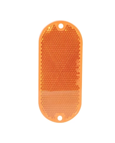 GG99560 - OBLONG AMBER REFLECTOR W/ADHESIVE TAPE GG99560 - OBLONG AMBER REFLECTOR W/ADHESIVE TAPE