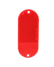 GG99564 - OBLONG RED REFLECTOR W/ ADHESIVE TAPE GG99564 - OBLONG RED REFLECTOR W/ ADHESIVE TAPE