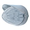 UP37712-19 LED Watermelon Grakon 1000 Flush Mount Kit With Visor - Amber LED/Clear Lens