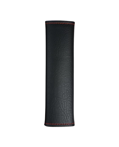 GG99796 - BLACK W/ RED STITCHING SEAT BELT COMFORT PAD COVER GG99796 - BLACK W/ RED STITCHING SEAT BELT COMFORT PAD COVER