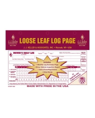 GG99904 - DRIVER DAILY LOG W DETAIL DVIR LOOSE LEAF FORMAT A 2-PLY W/ GG99904 - DRIVER DAILY LOG W DETAIL DVIR LOOSE LEAF FORMAT A 2-PLY W/