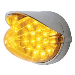 UP37715-19 LED Reflector Grakon 1000 Flush Mount Kit With Visor - Amber LED/Amber Lens