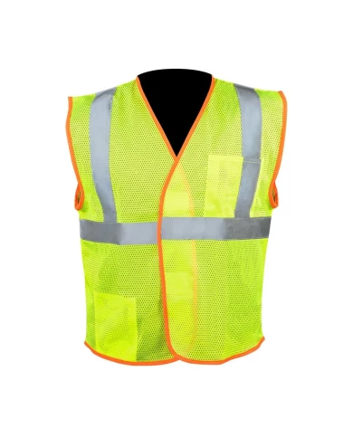 GG99920 - CLASS 2 HI-VIZ SAFETY VEST W/ HOOK&LOOP 107-2015ANSI SIZE L GG99920 - CLASS 2 HI-VIZ SAFETY VEST W/ HOOK&LOOP 107-2015ANSI SIZE L