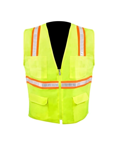 GG99930 - HI-VIZ SAFETY VEST W/ MULTIPLE 6 POCKETS SIZE L GG99930 - HI-VIZ SAFETY VEST W/ MULTIPLE 6 POCKETS SIZE L