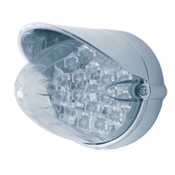 UP37716-19 LED Reflector Grakon 1000 Flush Mount Kit With Visor - Amber LED/Clear Lens