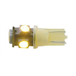UP37800-5 High Power LED 360 Degree 194 Bulb - Amber (2-Pack)