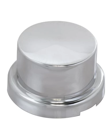 CR. PL FLAT TOP TUBE NUT COVER W/ FLANGE 7/8"OR15/16" X 7/8"H CR. PL FLAT TOP TUBE NUT COVER W/ FLANGE 7/8"OR15/16" X 7/8"H
