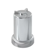 CR. PLASTIC 33MM & 1-1/4" X3"H NUT COVER W/SPINNER CR. PLASTIC 33MM & 1-1/4" X3"H NUT COVER W/SPINNER