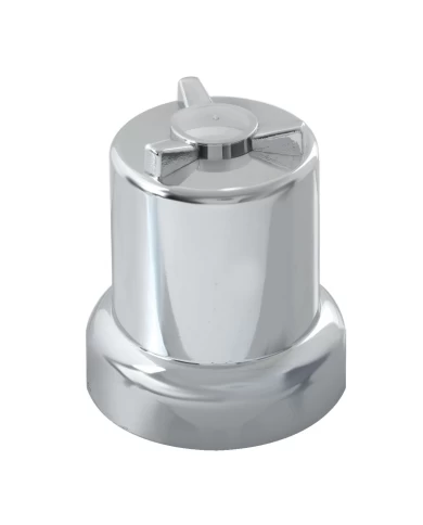 1-1/8" OR 1-1/16"X2" CR. PLASTIC NUT COVER W/SPINNER 1-1/8" OR 1-1/16"X2" CR. PLASTIC NUT COVER W/SPINNER