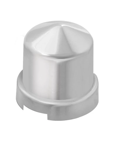 CR. PLASTIC 7/16"/12MM x 3/4"H POINTED PUSH-ON NUT COVER CR. PLASTIC 7/16"/12MM x 3/4"H POINTED PUSH-ON NUT COVER