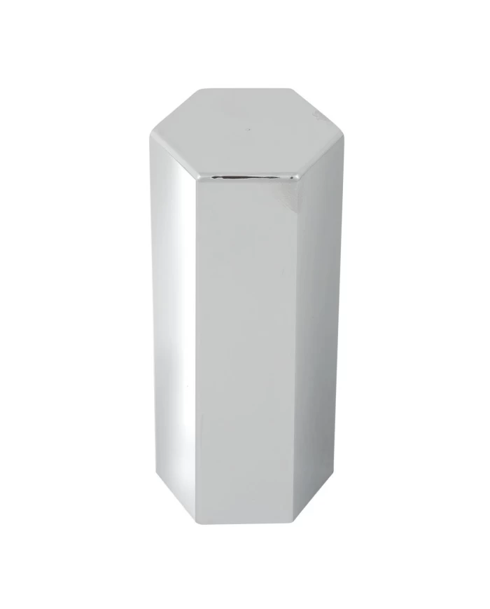 CR. PLASTIC 33MM X 5" H HEX FLAT TOP PUSH-ON NUT COVER