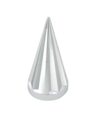 CR. PLASTIC 33MM X 4-1/2" H AXIS PUSH-ON NUT COVER