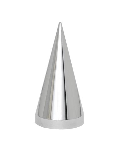 CR. PLASTIC 33MM X 4.5"H SPEAR SCREW-ON NUT COVER CR. PLASTIC 33MM X 4.5"H SPEAR SCREW-ON NUT COVER