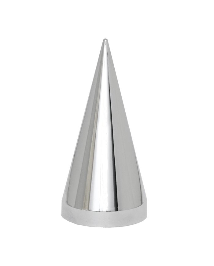 CR. PLASTIC 33MM X 4.5"H SPEAR SCREW-ON NUT COVER