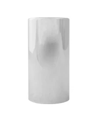 CR. PLASTIC 33MM X 4-1/4" H CYLINDER SCREW-ON NUT COVER CR. PLASTIC 33MM X 4-1/4" H CYLINDER SCREW-ON NUT COVER